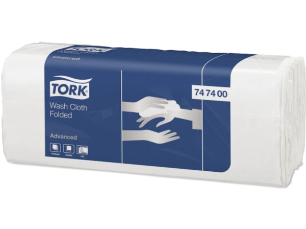 Tork Advanced wash cloth gef. 4lg Krt
